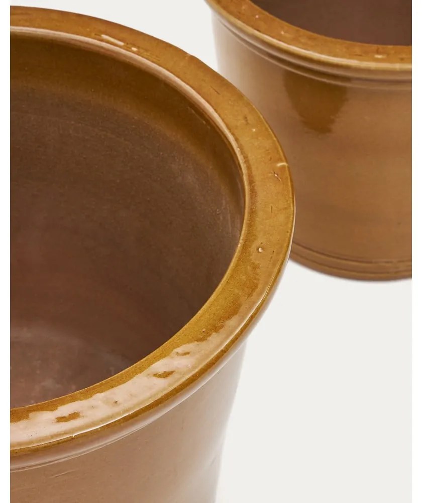 Terrakotta virágcserép készlet 2 db-os ø 47 cm Presili – Kave Home