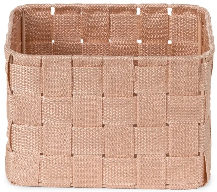 Compactor TEX fiókos tároló szervező, 19 x 14 x 13 cm, magas, rózsaszínű