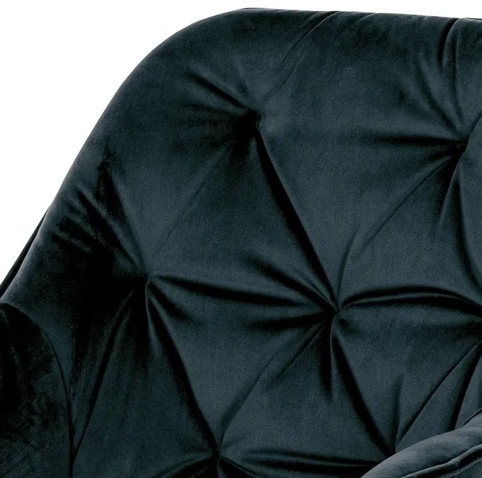 Kék Bársony Étkezőszék. DCH-421 BK4