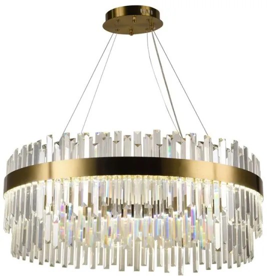 LED állítható fényerőjű lámpa kábelre LED/110W/230V 3000-6500K arany + DO