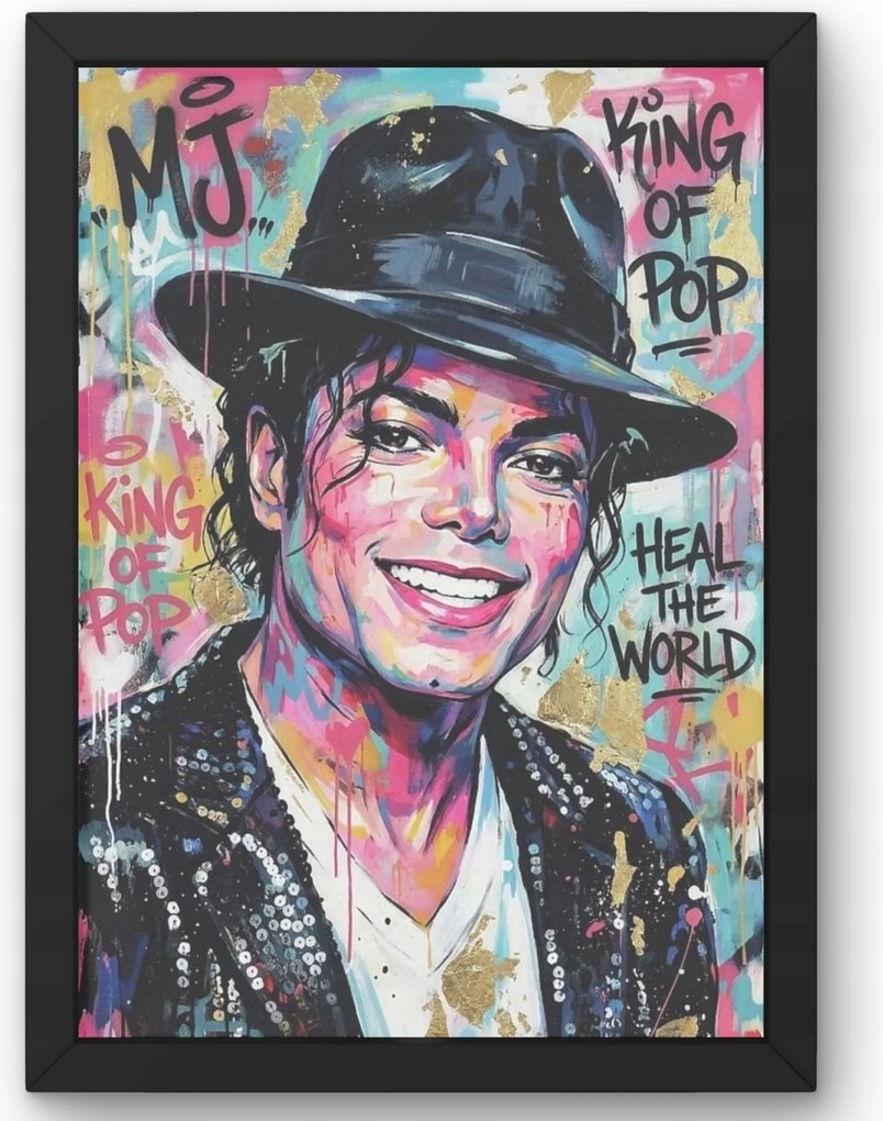 Poszter Michael Jackson Pop Art