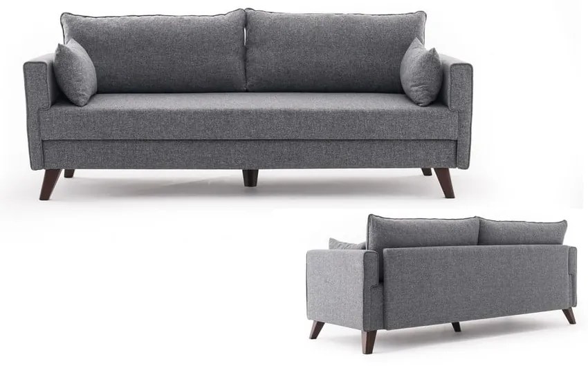 Szürke kanapé 208 cm Bella – Balcab Home