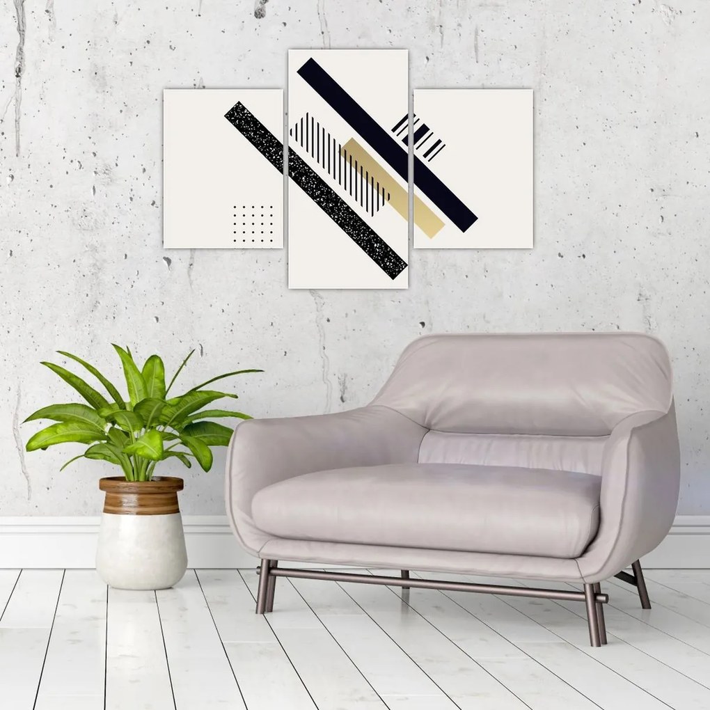 Kép - Geometriai formák N⁰5 (90x60 cm)