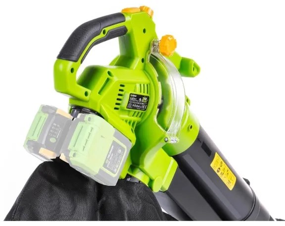 Fieldmann - Vezeték nélküli kerti porszívó és légfúvó 20V