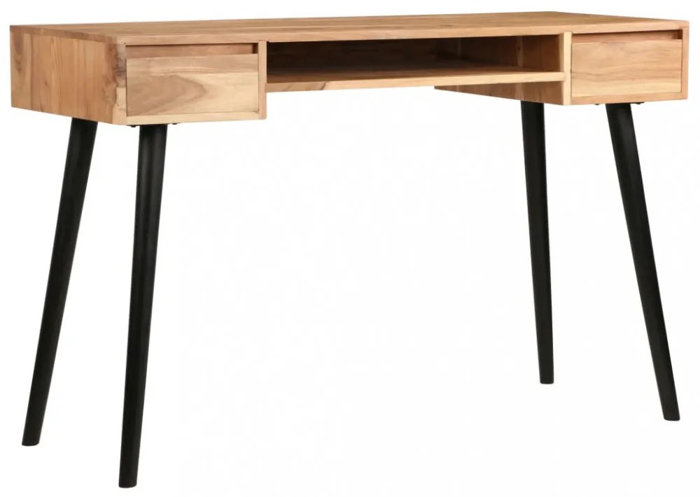 tömör akácfa íróasztal 118 x 45 x 76 cm