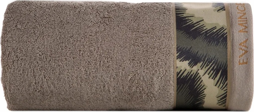 Törölköző 70x140 Eva by Eva Minge Sötét Bézs Prémium 500gr