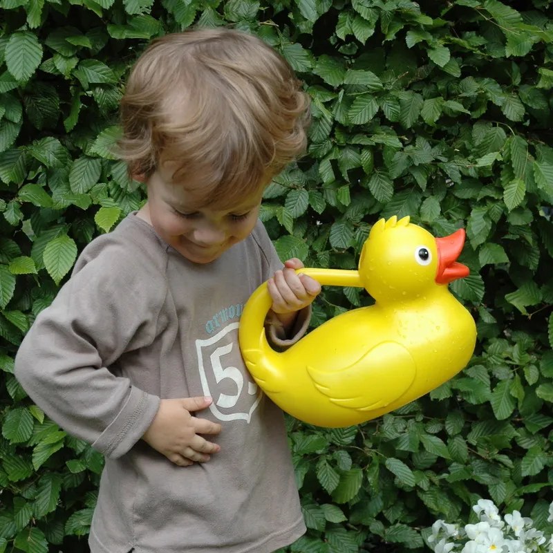 Fekete kacsa locsolókanna, 1,8 literes