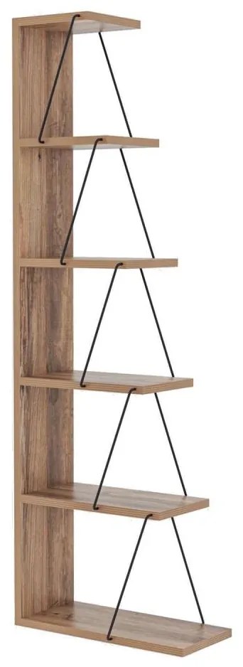 TOR fenyő könyvespolc