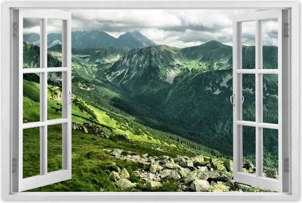 Poszterek 120x80 Tátra Lengyel hegyek Kilátás