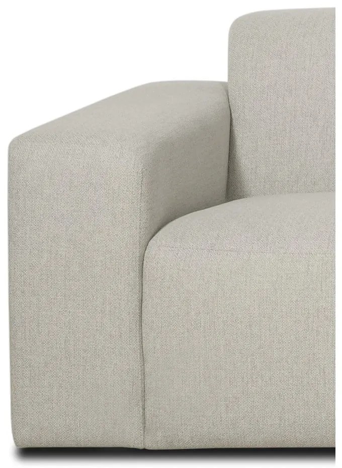 Bézs-krémszínű sarokkanapé (variálható) Roxy – Scandic