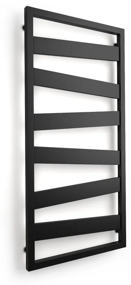 Weberg Texas Design Törölközőszárítós Radiátor 110x53 cm (Fekete)