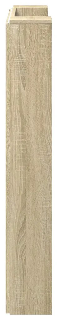 Fejtámla polcokkal Sonoma tölgy 100 x 16,5 x 103,5 cm Faanyag
