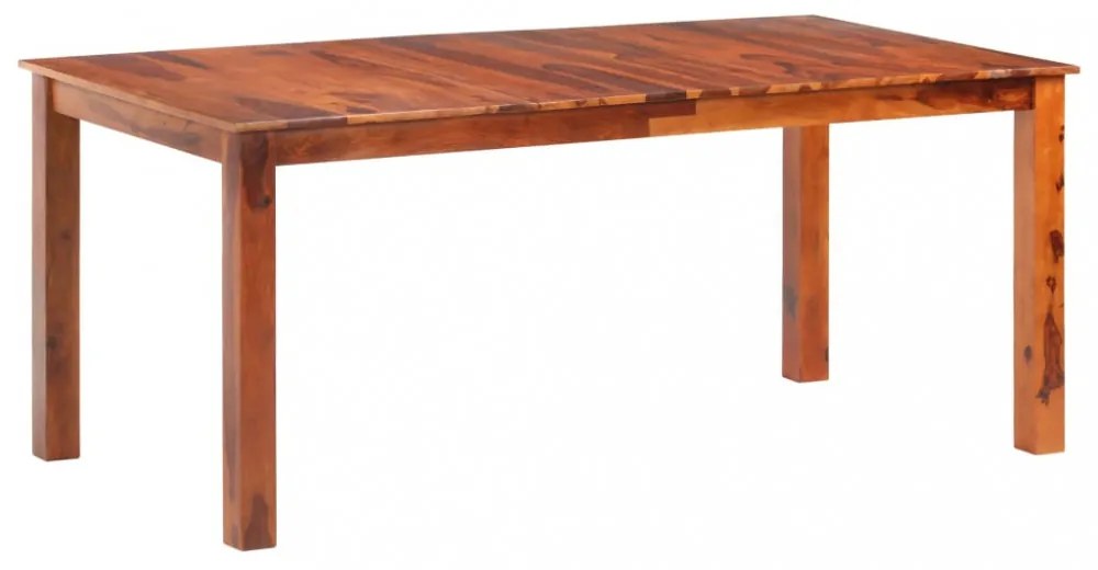 tömör rózsafa étkezőasztal 180 x 90 x 76 cm