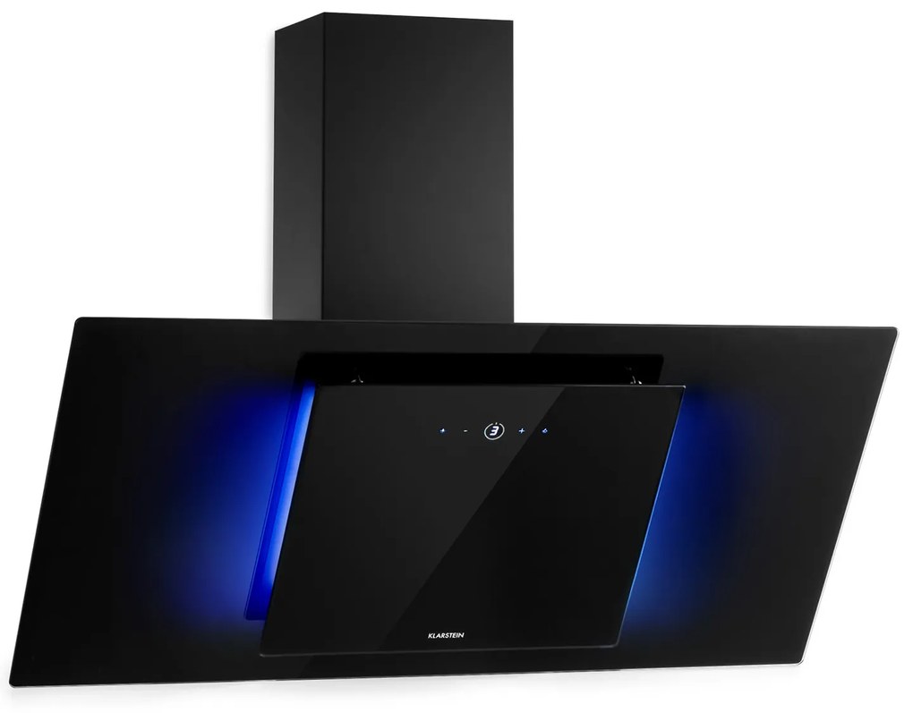 Klarstein Eleonora 90, páraelszívó, 90 cm, 420 m³/ó, érintőpanel, világítás, A++