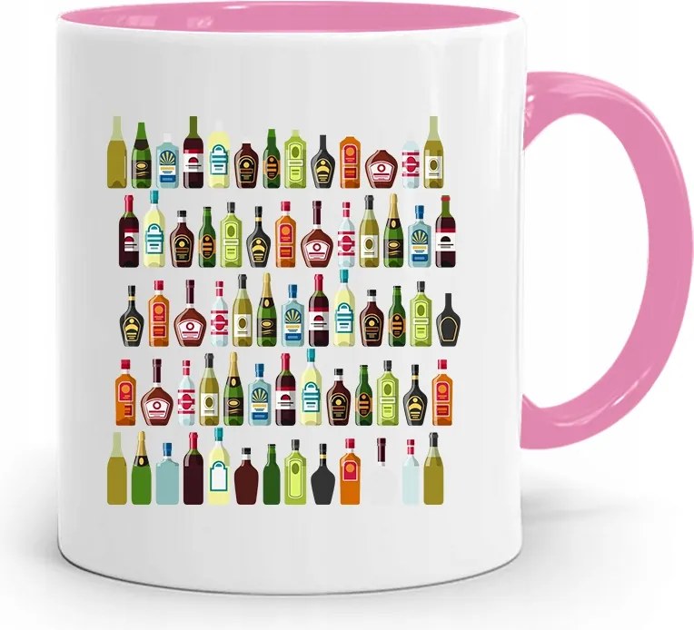 Rózsaszín Bögre Csaposnak Ajándék fényképes nyomtatással