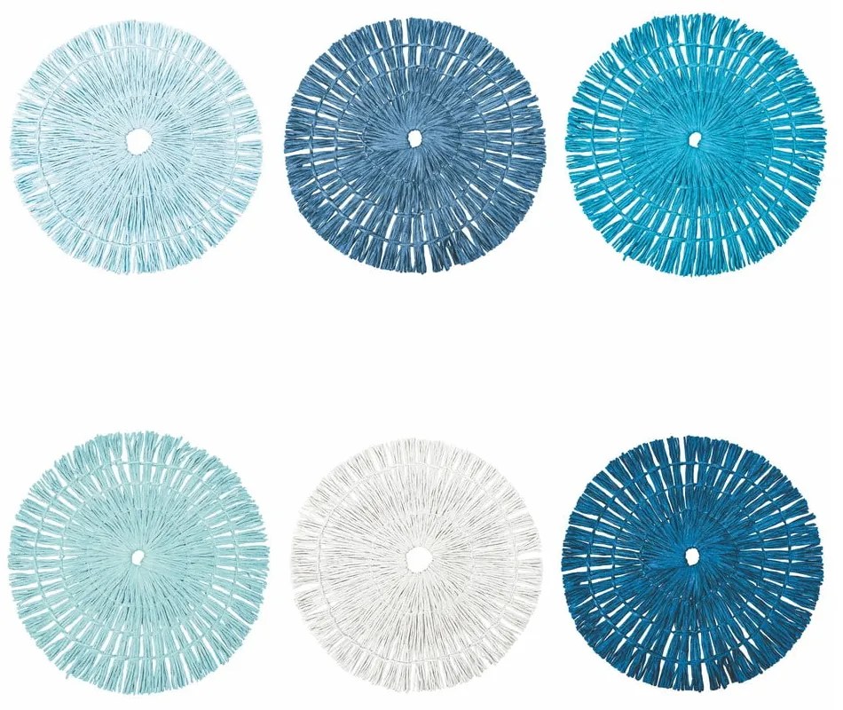 Papír tányéralátét szett 6 db-os ø 38 cm – VDE Tivoli 1996
