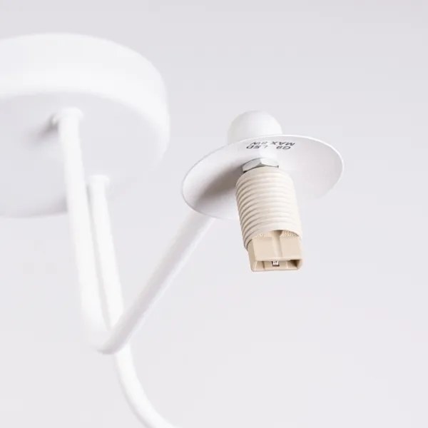 Sollux SL.1659 - Csillár rúdon ASTRAL 3xG9/8W/230V fehér