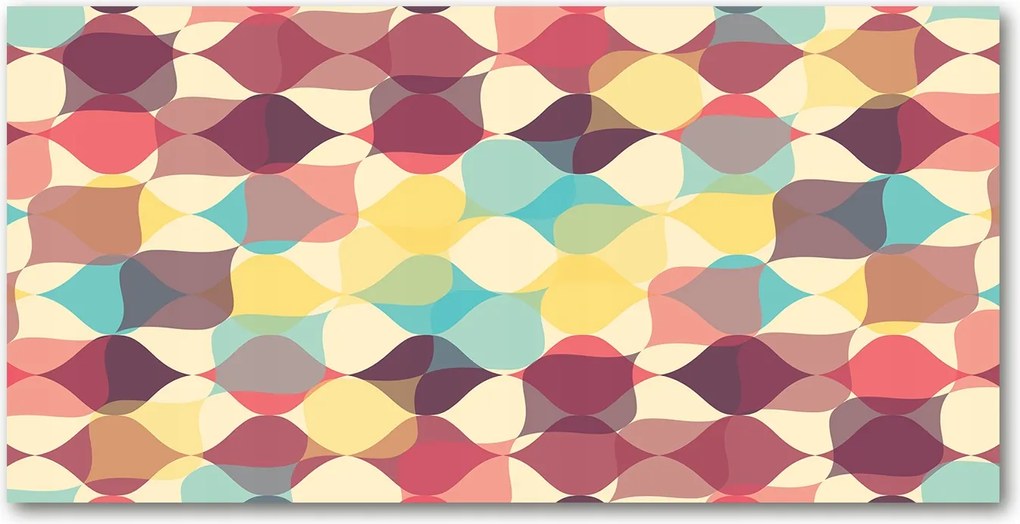 Fotó-üvegkép Geometrikus háttér 140x70