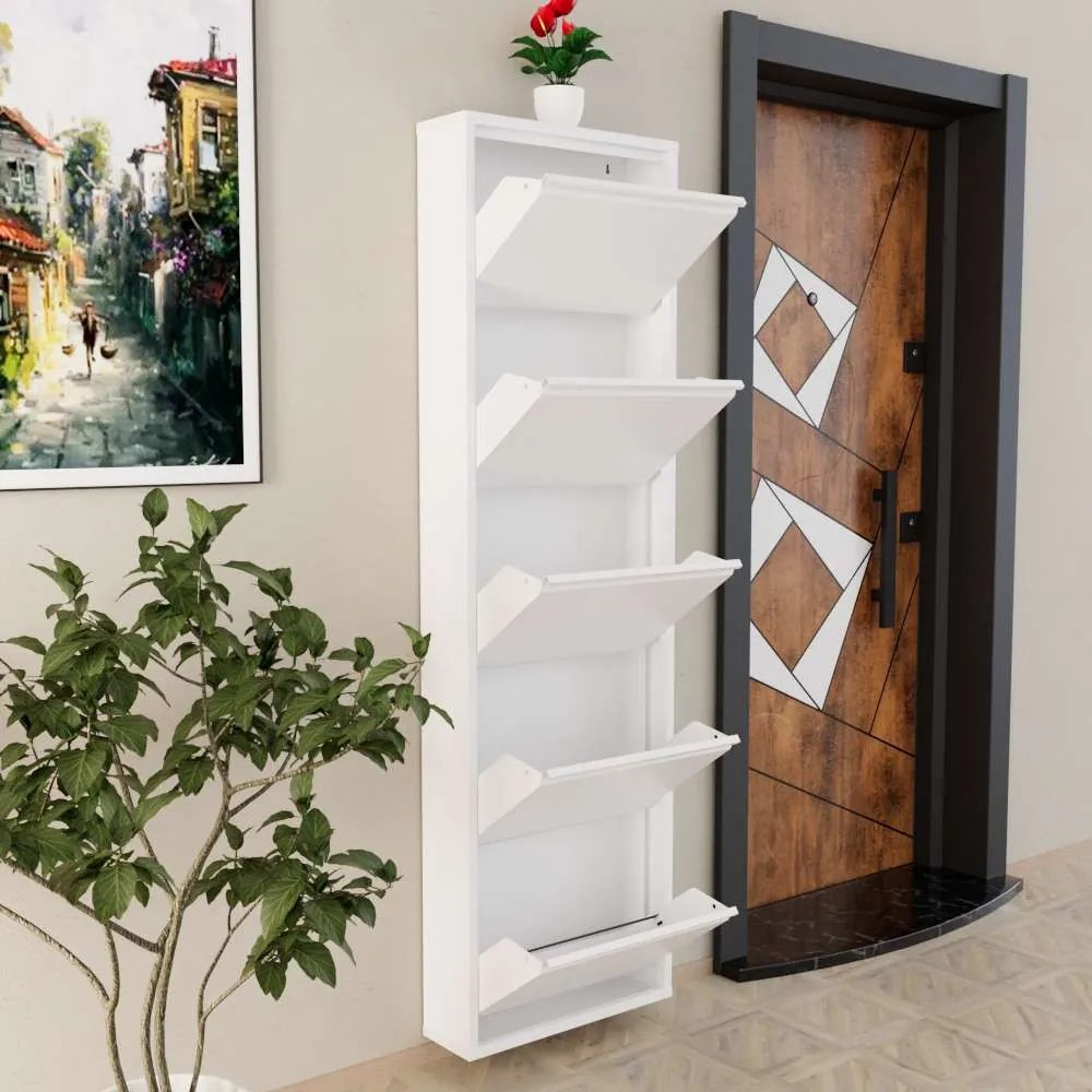 5 Piece Metal - White