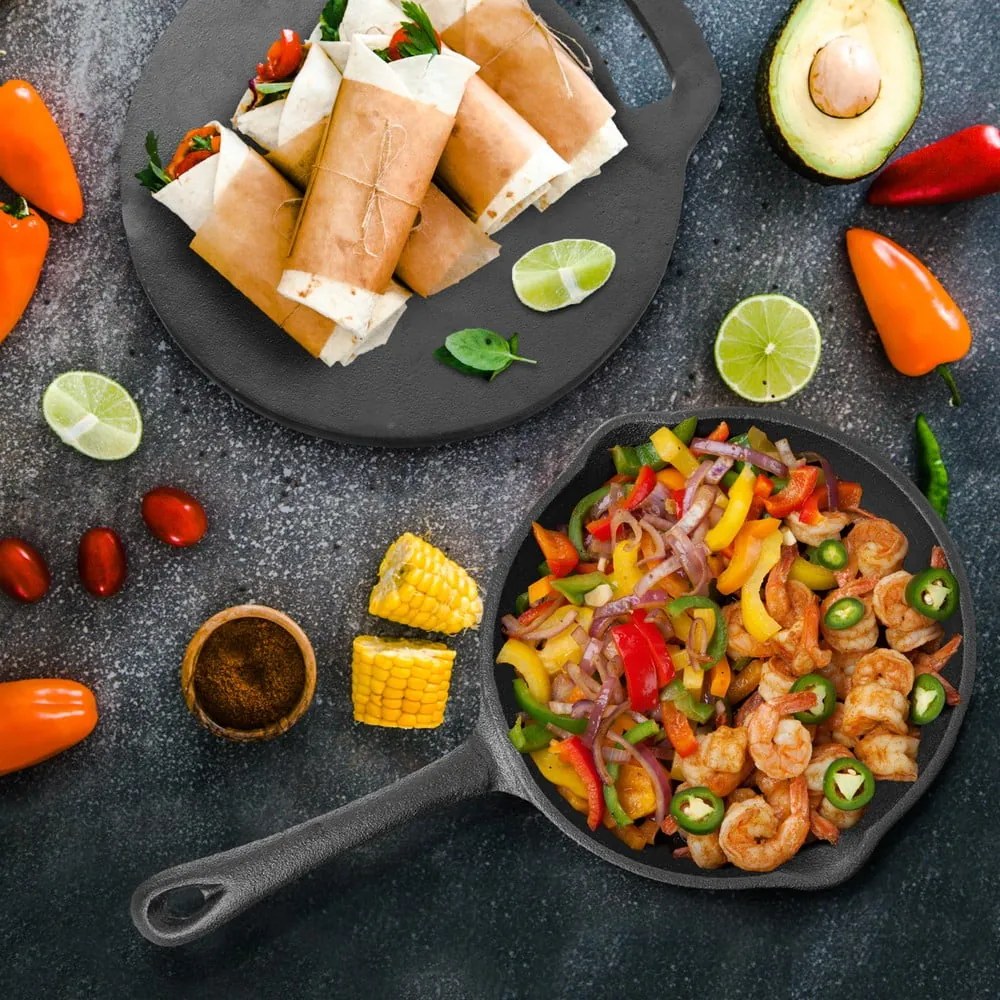 Grill öntöttvas serpenyő ø 16 cm LITINA – Orion