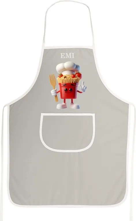 EMI Pasta konyhai kötény, Szürke