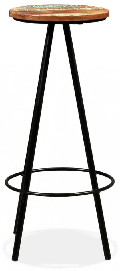 5 részes tömör újrahasznosított fa bárszett