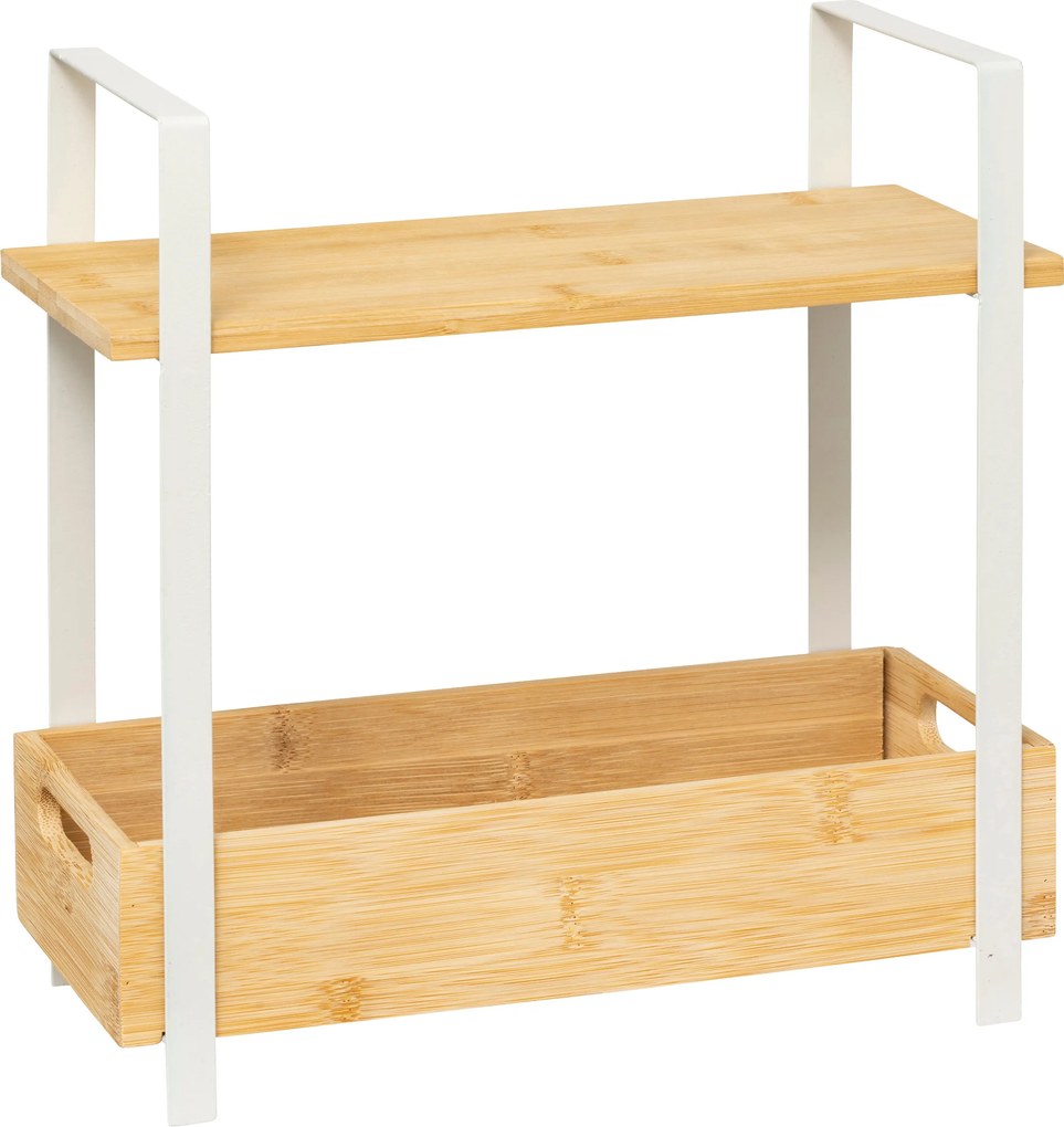 Bambusz konyhai polc fűszertartó állványon konyhai kiegészítő