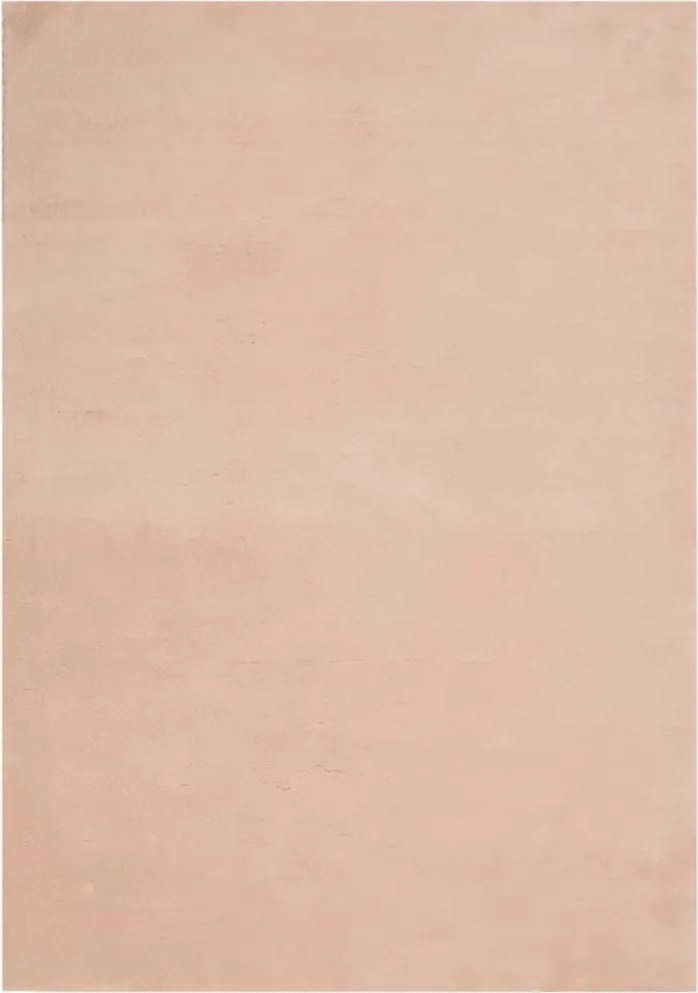 vidaXL HUARTE púderszínű rövid szálú puha és mosható szőnyeg 140x200cm