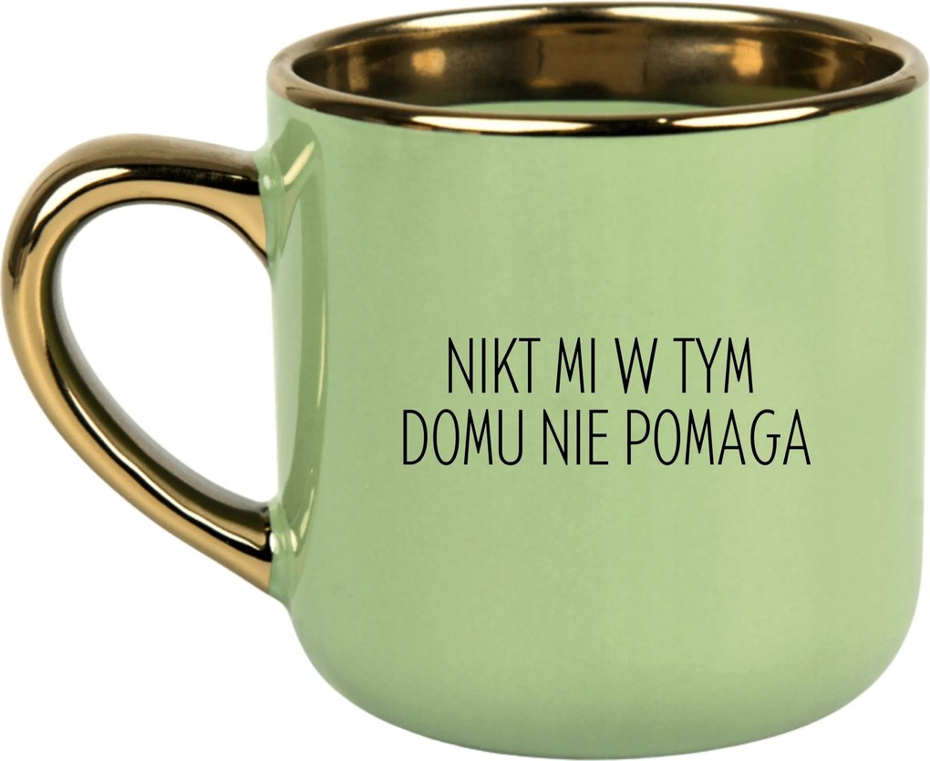 Bögre Zöld 400ml Ajándék Vicces Anyák Napja Senki Sem Segít Nekem