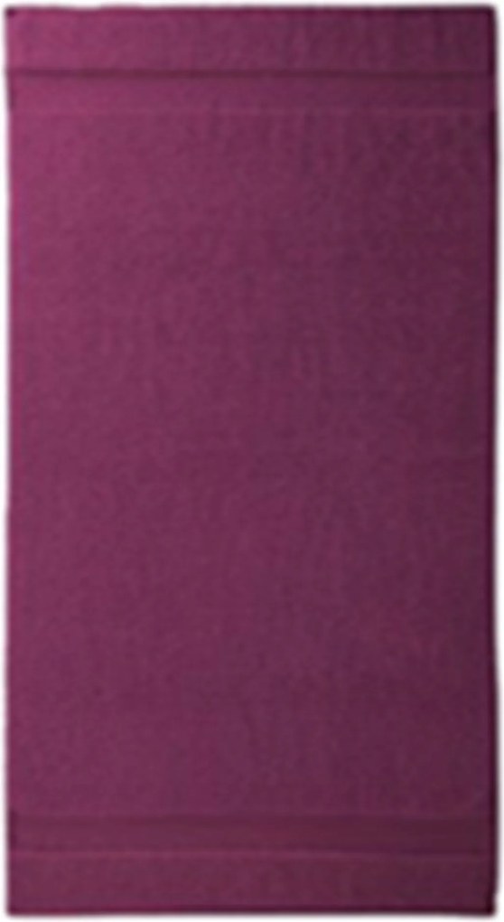 Pamut törölköző lila wellness 50x100 cm 450GSM