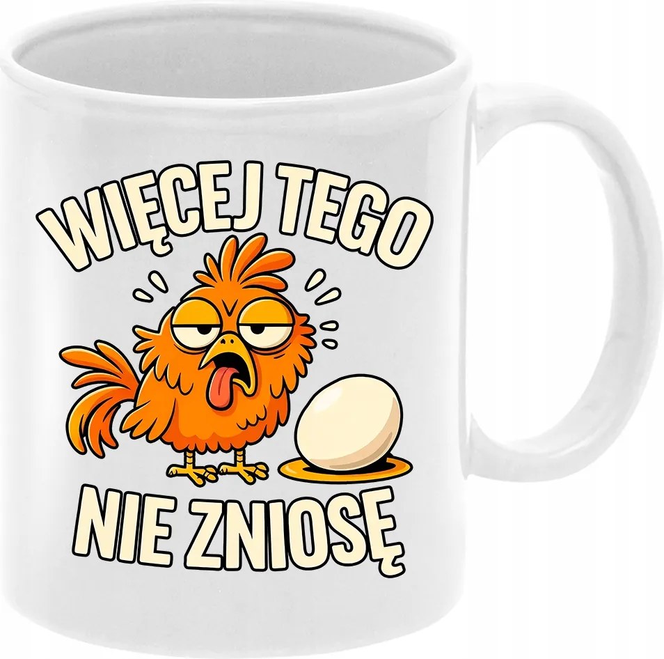 Vicces Bögre Ajándék Többet Nem bírok ki a tyúkkal Karácsonyi ajándék