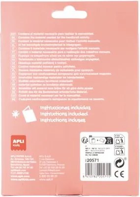 Gyémántmozaik mágnes készlet, APLI Kids Craft Kit (LCA20571)