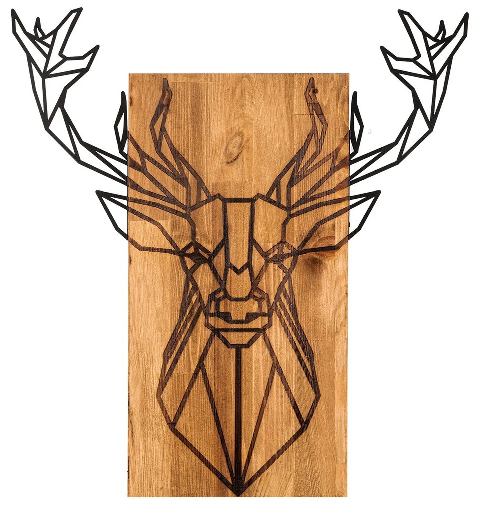 Fa fali dekoráció, Deer