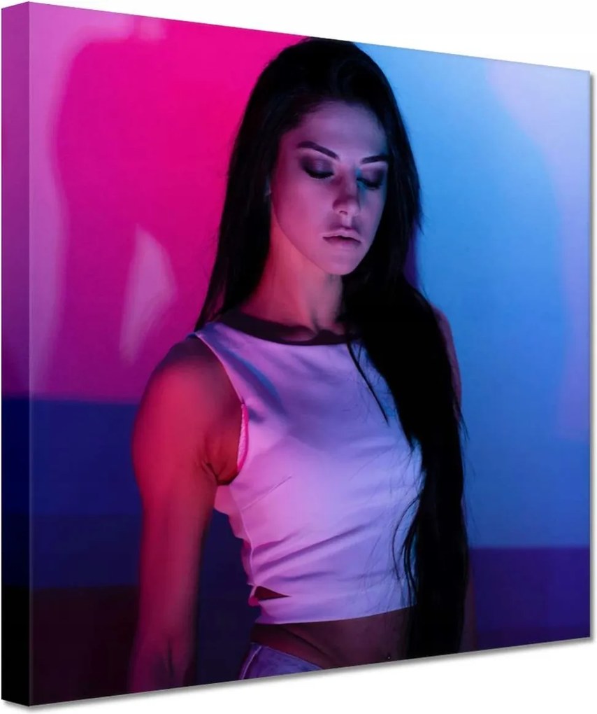 Vászonkép 20x20 Csinos nők Csajok Nagymamák