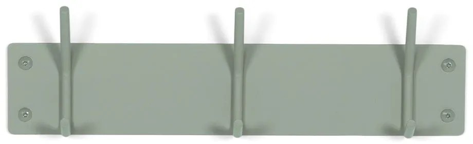 Zöld-szürke fém fali fogas Fusion – Spinder Design