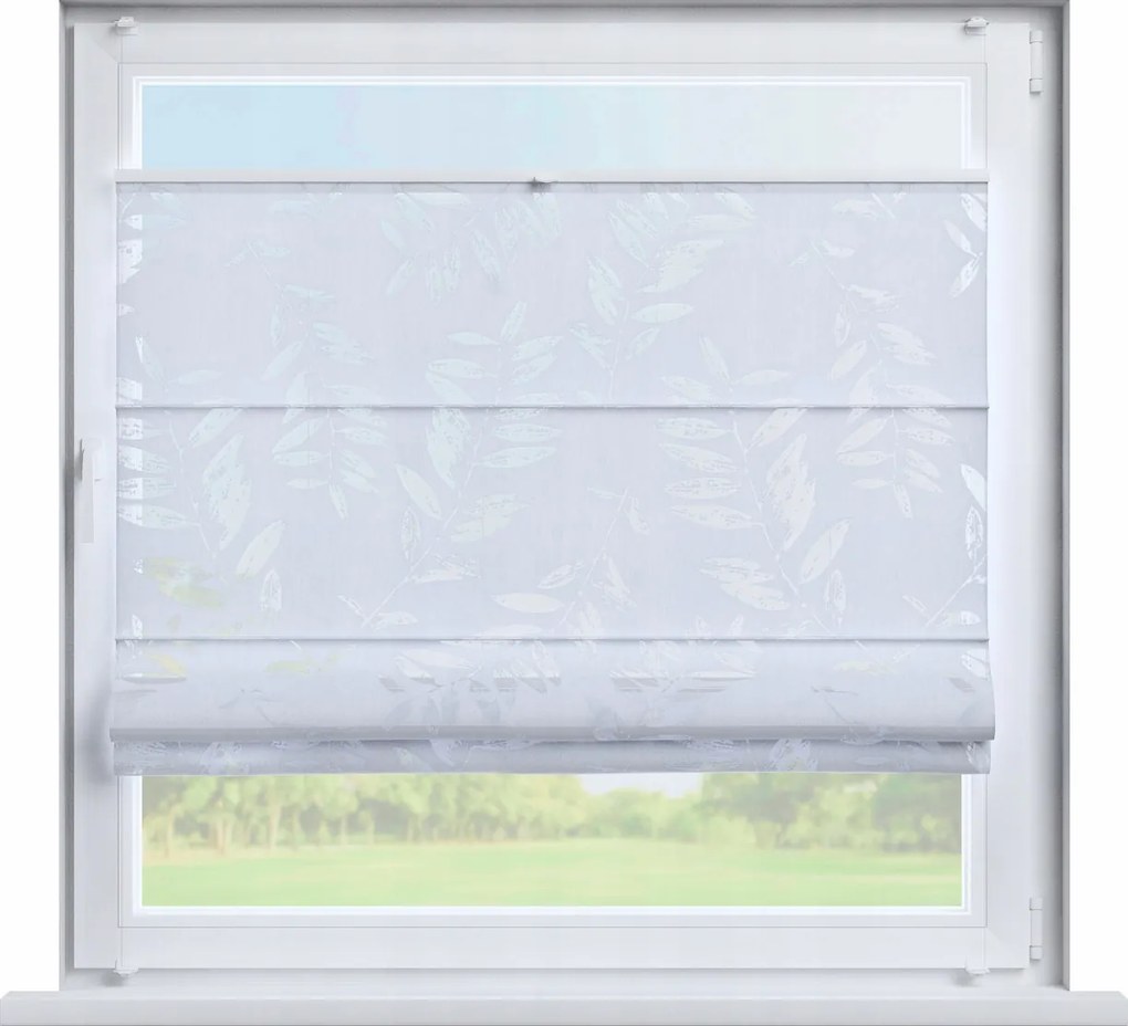 Kész pliszírozott roló római Szicília 120x150cm fehér