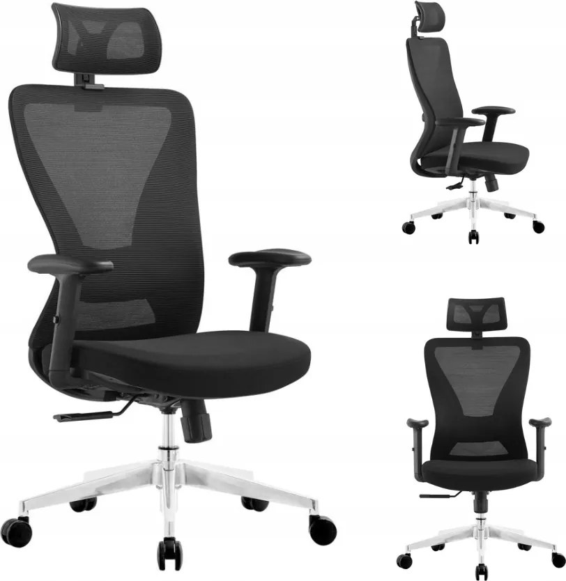 Neoseat Nicole ergonomikus irodai szék, fekete