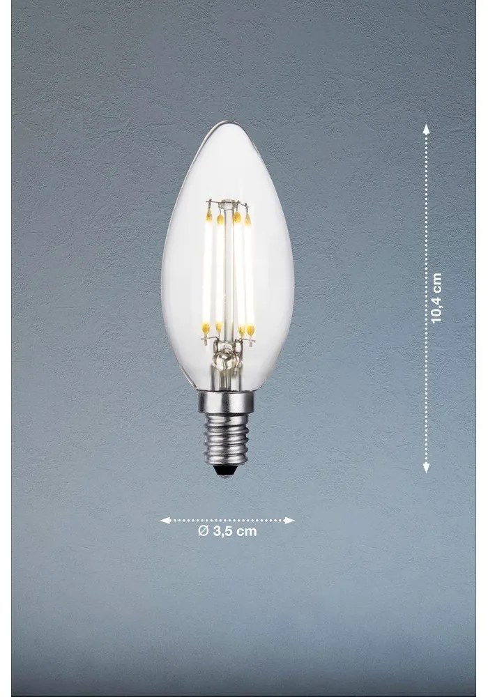 Meleg színű izzó E14, 2 W Standard – Fischer & Honsel