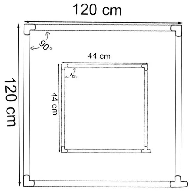 Sky Light SKL25 méhsejt mennyezeti világítás 3300K