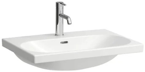 Mosdótál Laufen Lua 50x35 cm fehér fényes felülettel akkumulátornyílás, túlfolyás nélkül H8100840001041