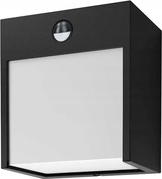 Solight Led kültéri fali lámpa, Terni, 12W, 560lm, 3000K, Pir szenzorral.