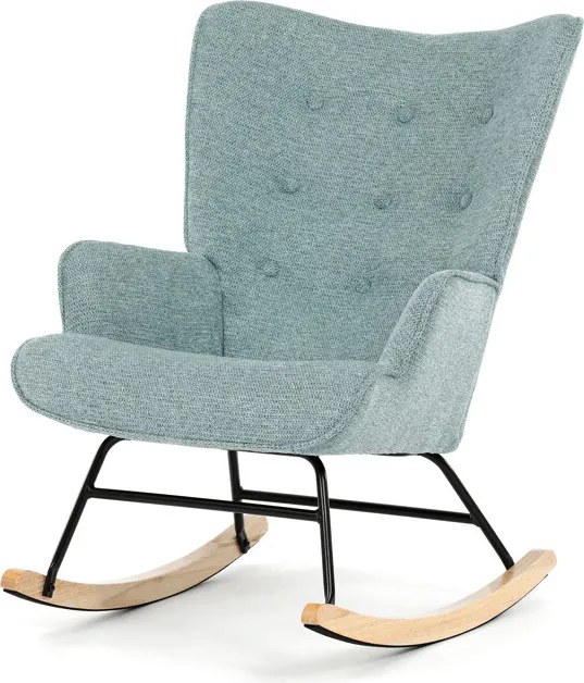 Hintaszék, kék, szövet, AK-373 BLUE2