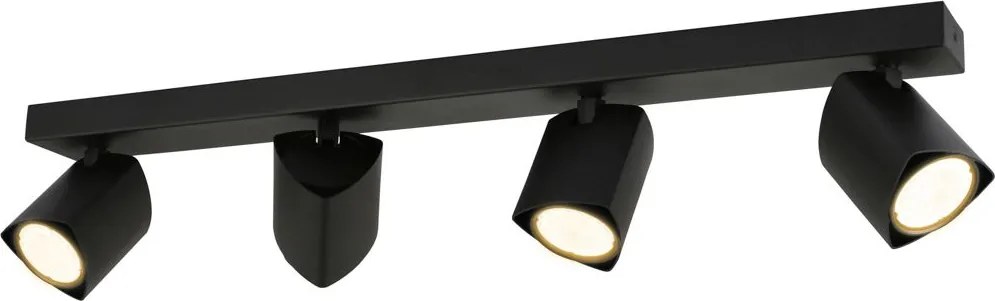 Italux Modern Spot lámpa Merusa Fekete ITXSPL-31970-4B-BK