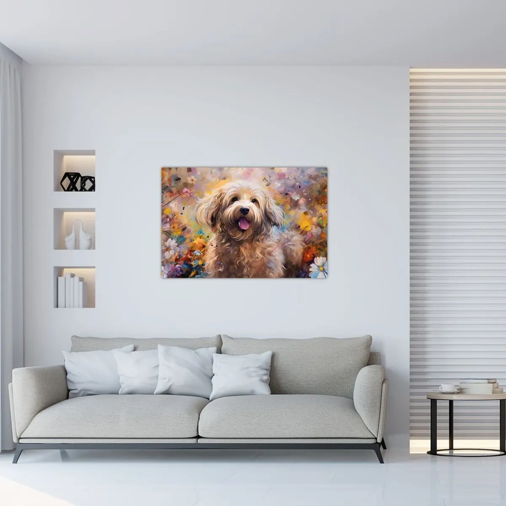 Kép - Happy Dog II. (90x60 cm)