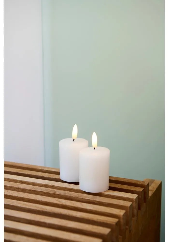 LED gyertya szett 2 db-os (magasság 6,5 cm) Sille Mini Rechargeable – Sirius