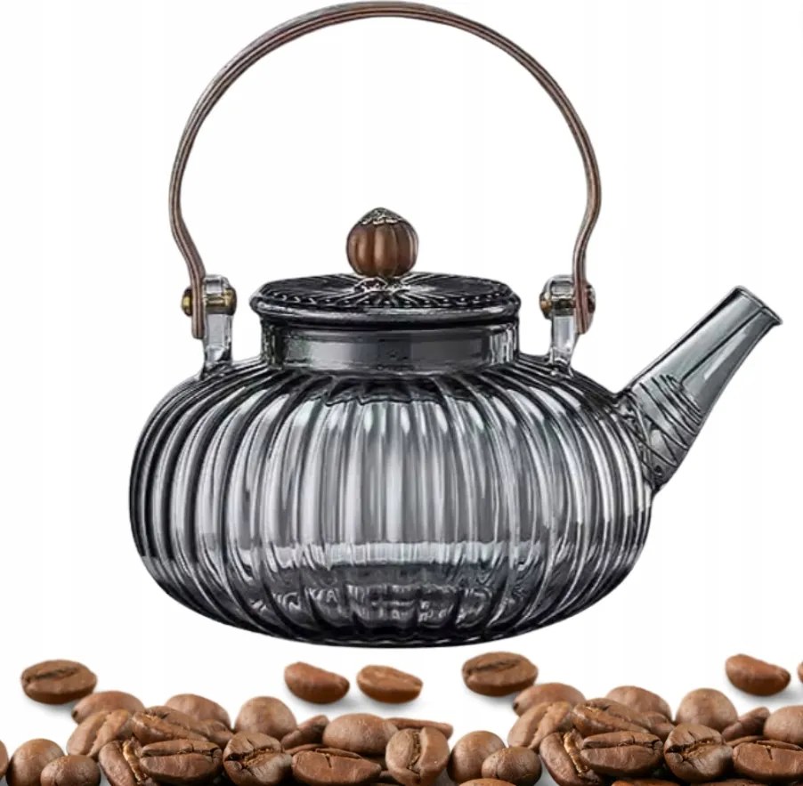 Teáskanna Gázüzemű üveg modern Divatos 900 ml