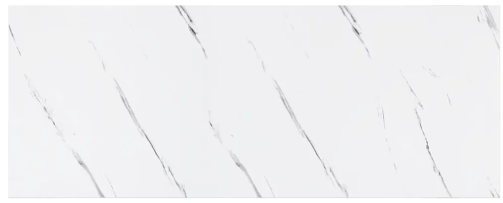 vidaXL Falpolc tárolóval 2 pcs Fehér márvány 60 x 23,5 x 4 cm Faanyag