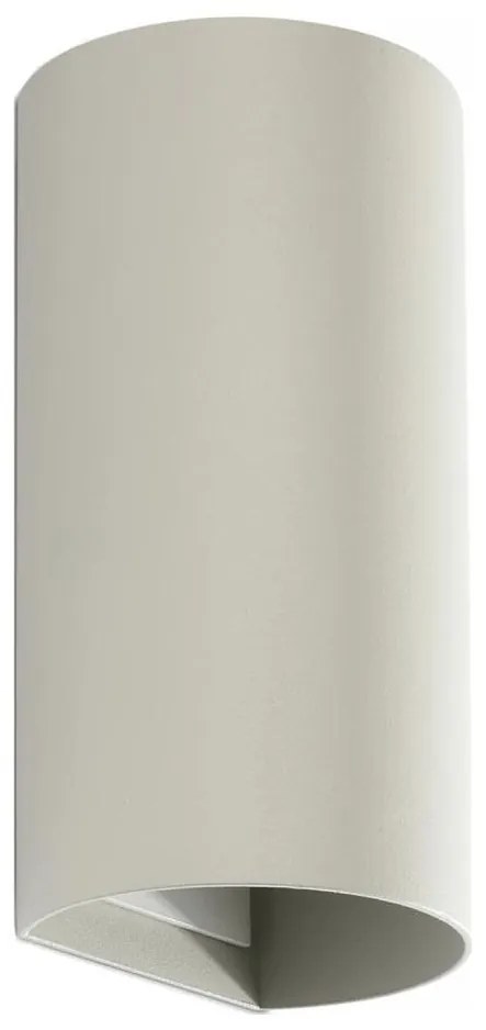 FARO 40540 - Fali lámpa SOLE 2xGU10/8W/230V szürke kerek