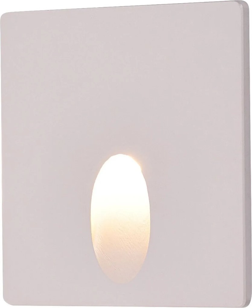 LED-es spot lépcső lámpatest szögletes fehér 3000K Kültéri IP54