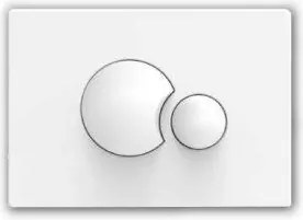 Öblítőgomb Sanit S706 Alpesi fehér